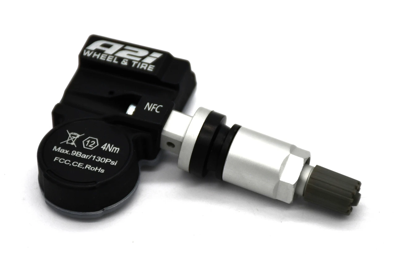 4 TPMS Fit 10/2019-12/2026 Audi Q4 Tire Sensors Replacement Metal Stem 433 MHz