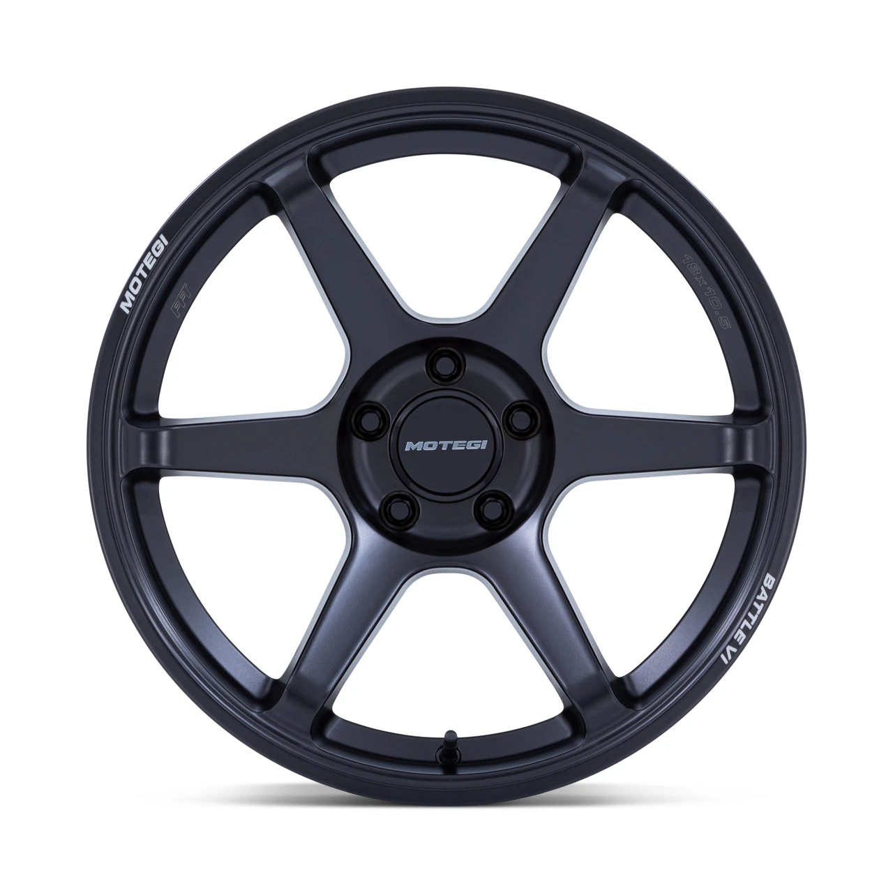 Set 4 18" Motegi MR160 Battle VI 18x8.5 5x4.5 35mm Matte Blackbird Metallic Rims Car Sedan Coupe SUV Wheels