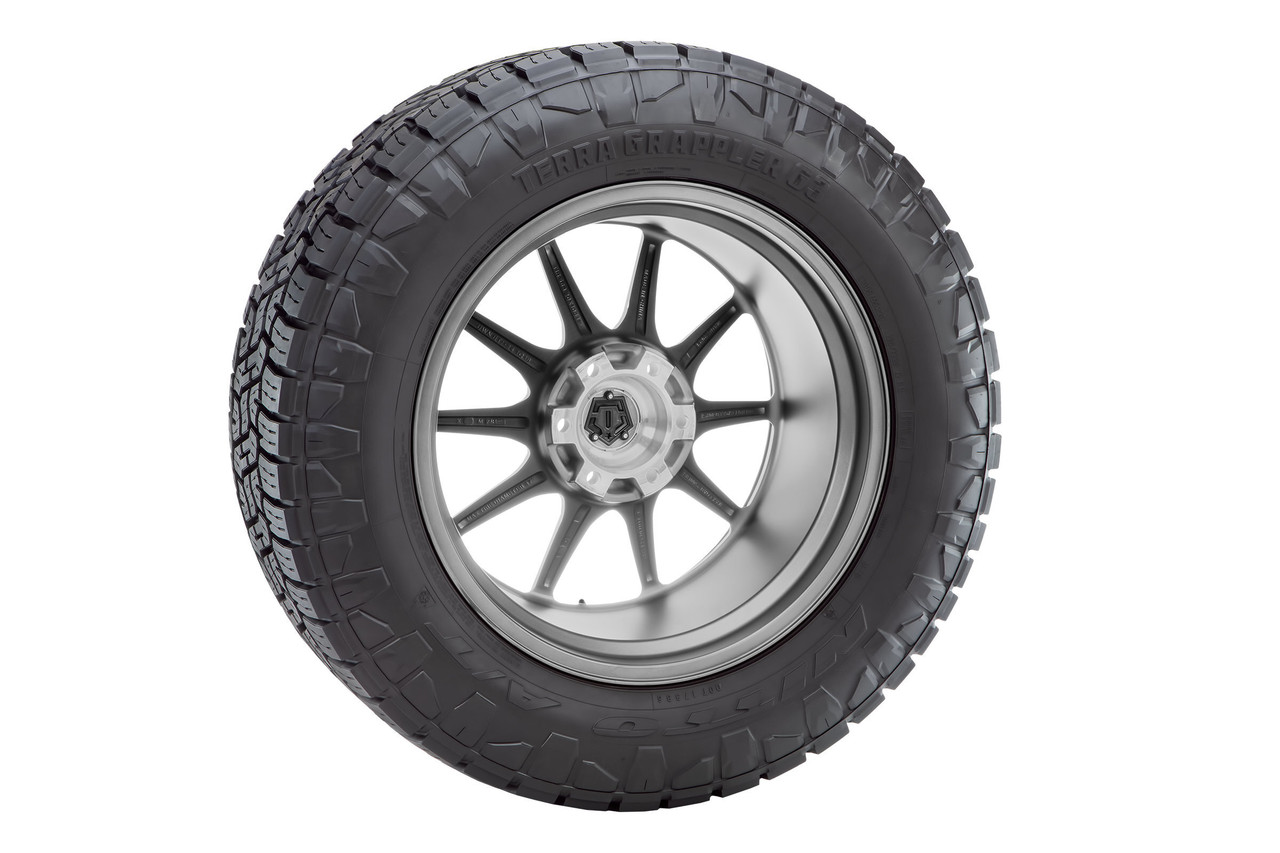 Set 4 LT275/70R17 Nitto Terra Grappler G3 Tires All Terrain 124/121S 32.2" 2757017 Light Truck Tires