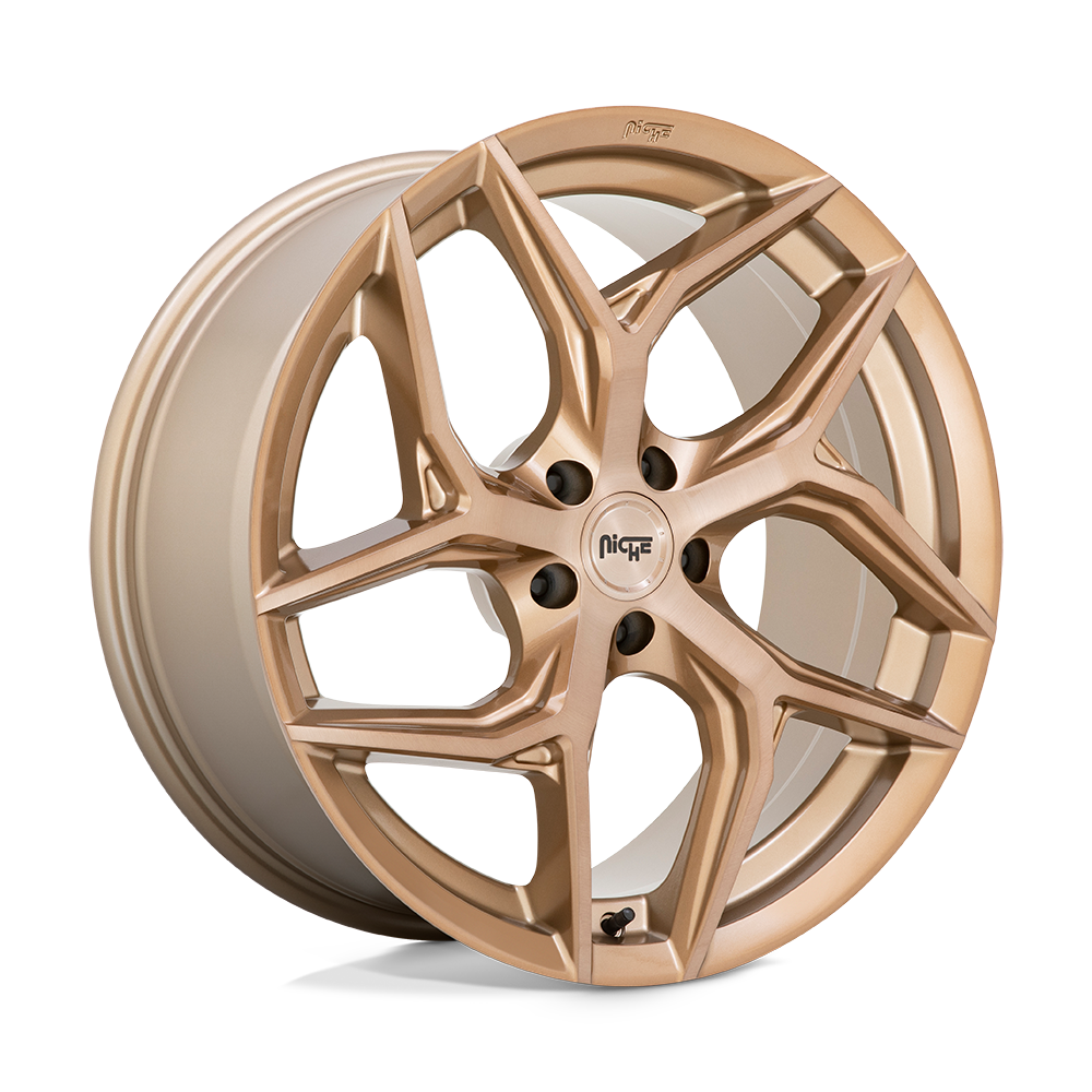 Set 4 Niche M267 Torsion 20x10.5 5x112 Platinum Bronze Wheels 20" 27mm Rims