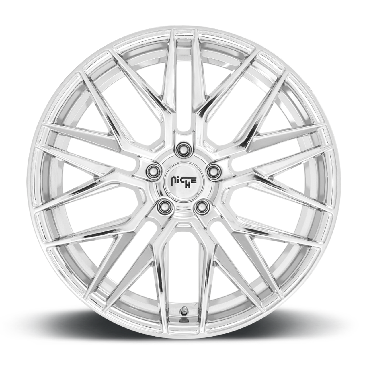 Set 4 Niche M249 Gamma 20x9 5x115 Chrome Wheels 20" 18mm Rims