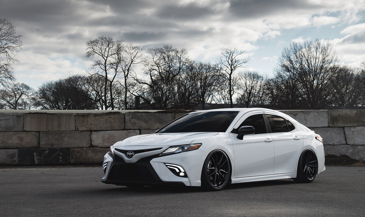 Set 4 20" Niche M223 DFS 20x9 5x115 Gloss Black Wheels 18mm Rims