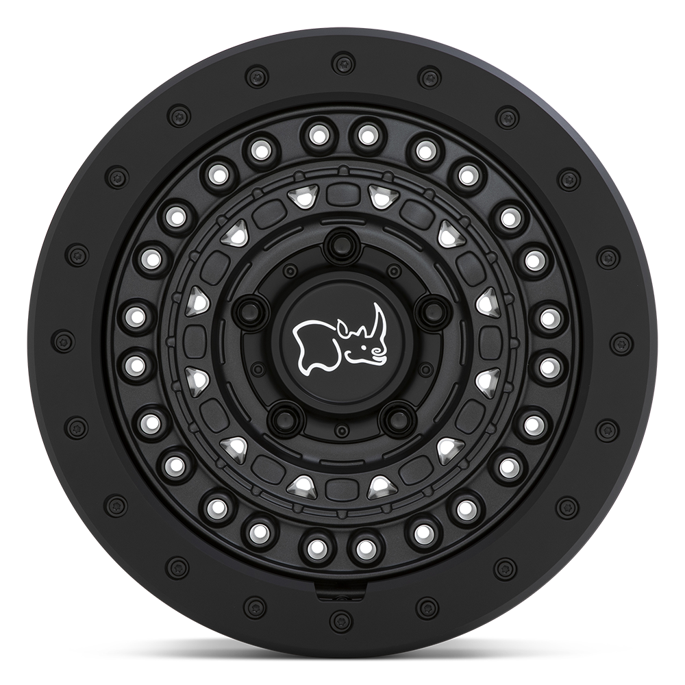 17" Black Rhino Barricade 17x8.5 5x5 -18mm Wheel Gun Black Black Rock Guard Rim