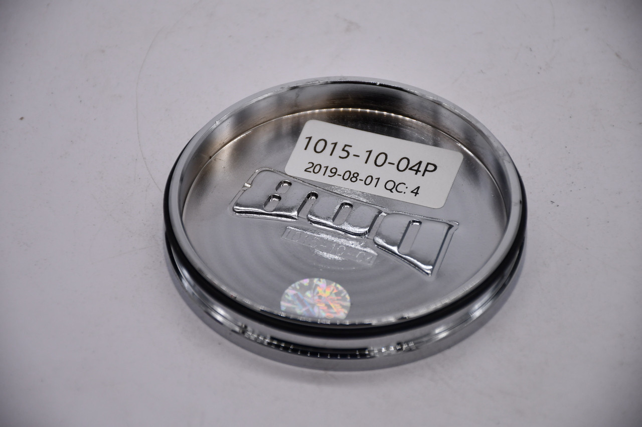 Dub Chrome Wheel Center Cap Hub Cap 1015-10-04P 3.375" Snap In