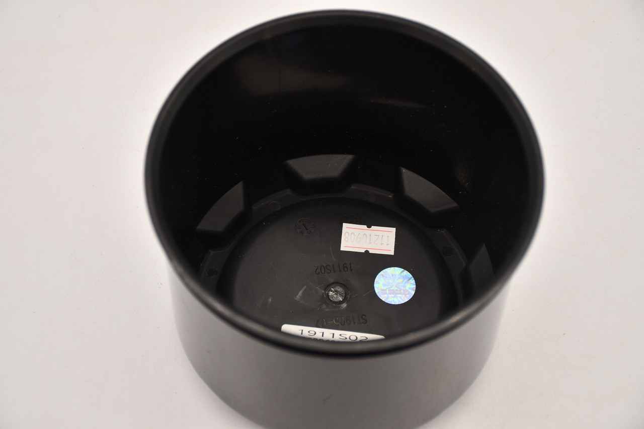 Black Rhino Gloss Black White Logo Wheel Center Cap Hub Cap 1911S02 5.25" Rear Push Through for 5" center bore