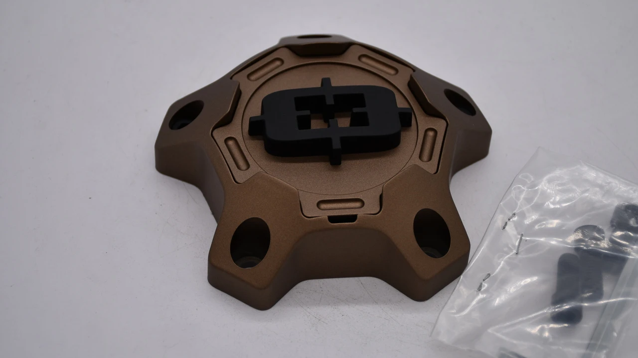 Vision C405BZ-5VL bronze extended center cap for select 5 lug Korupt wheels