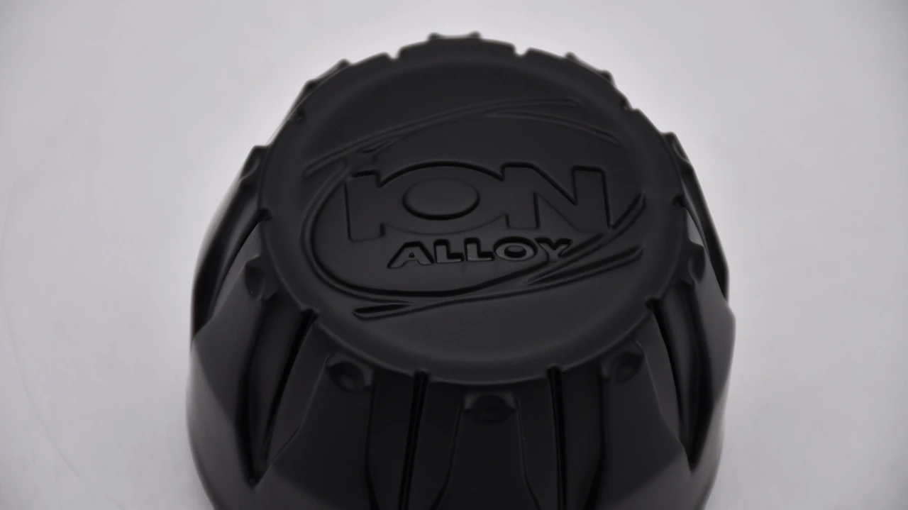 ION Alloy 171 16x8 and 17x9 matte black center cap C101712MB