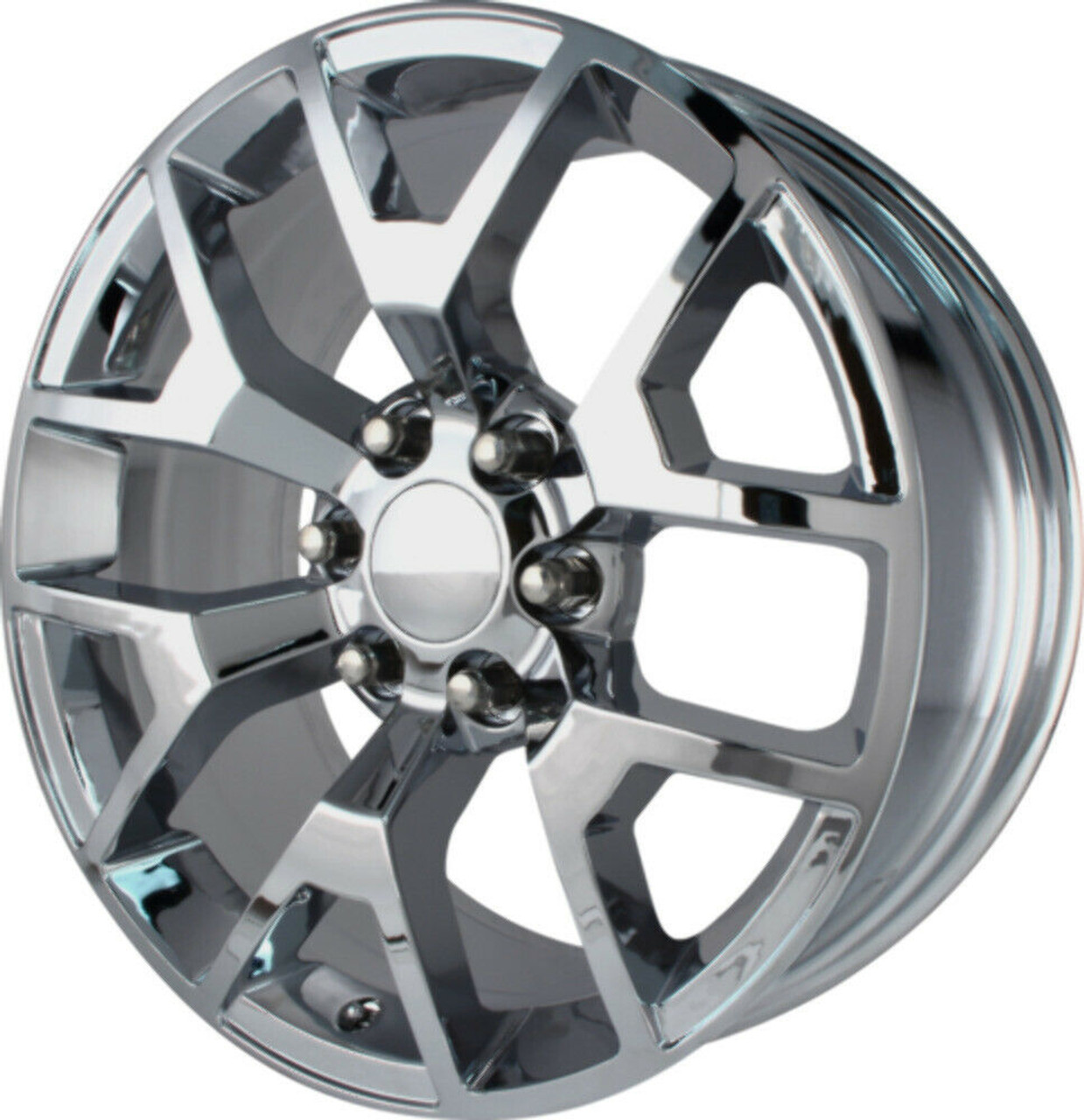 Performance Replicas PR169 24x10 6x5.5 Chrome Wheel 24" 31mm Rim