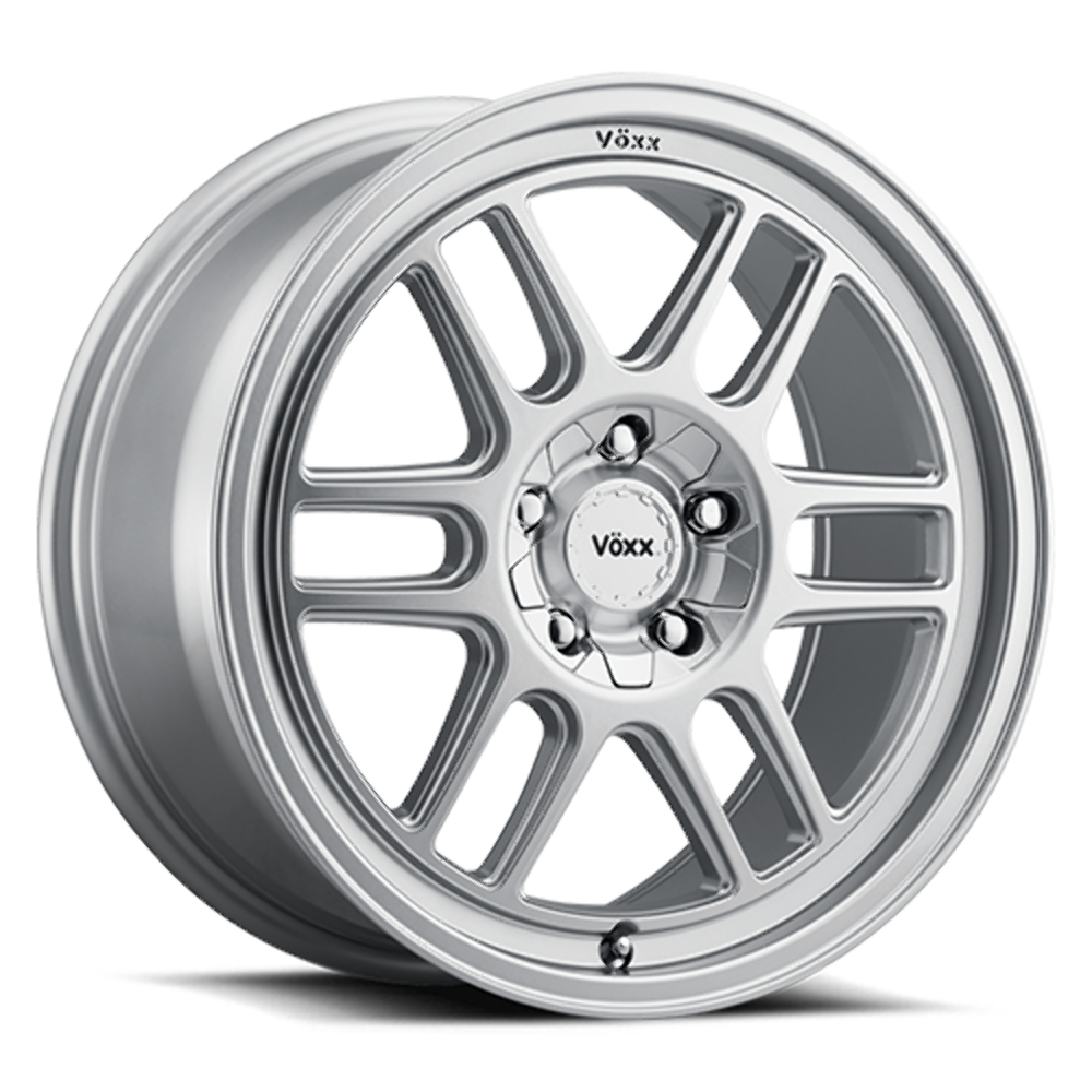 Set 4 17" Voxx Noto Silver 17x7.5 Wheels 5x115 5x120 20mm Rims