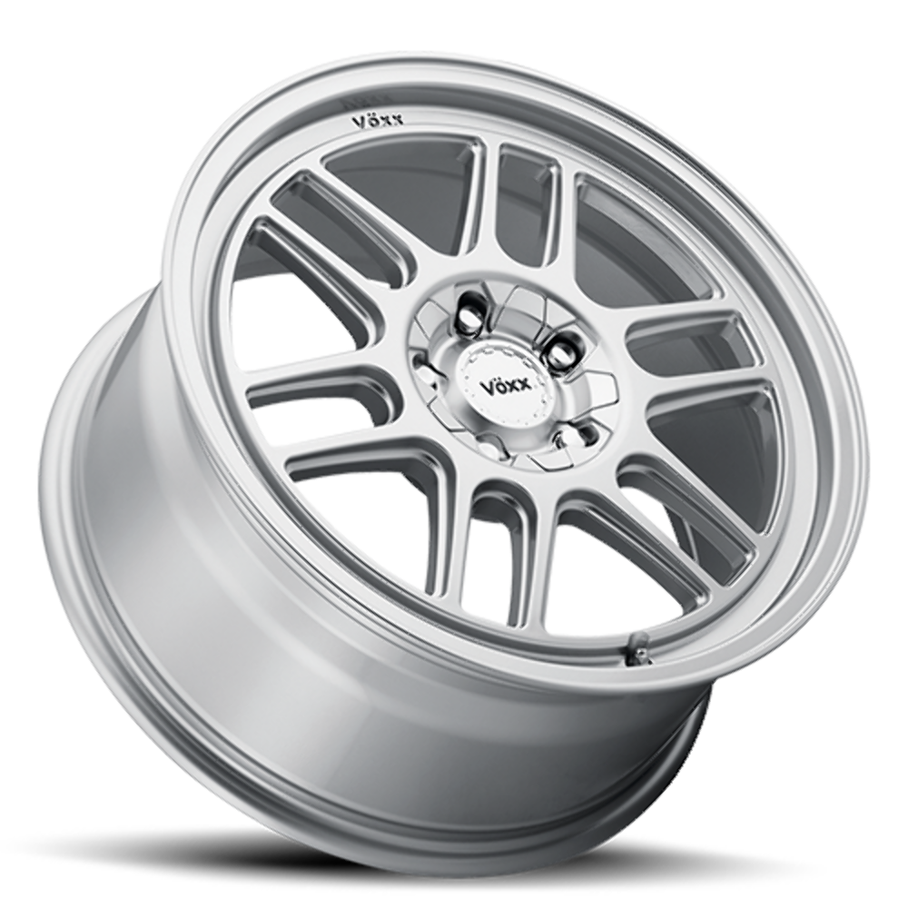 Set 4 17" Voxx Noto Silver 17x7.5 Wheels 5x115 5x120 20mm Rims