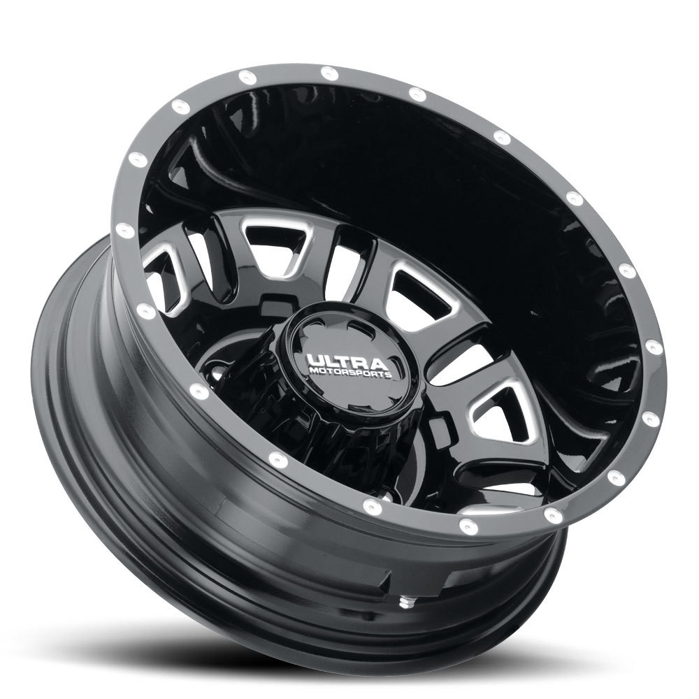 16" Ultra 003RBM Hunter Dually  16x6 Wheel 6x205 -140mm