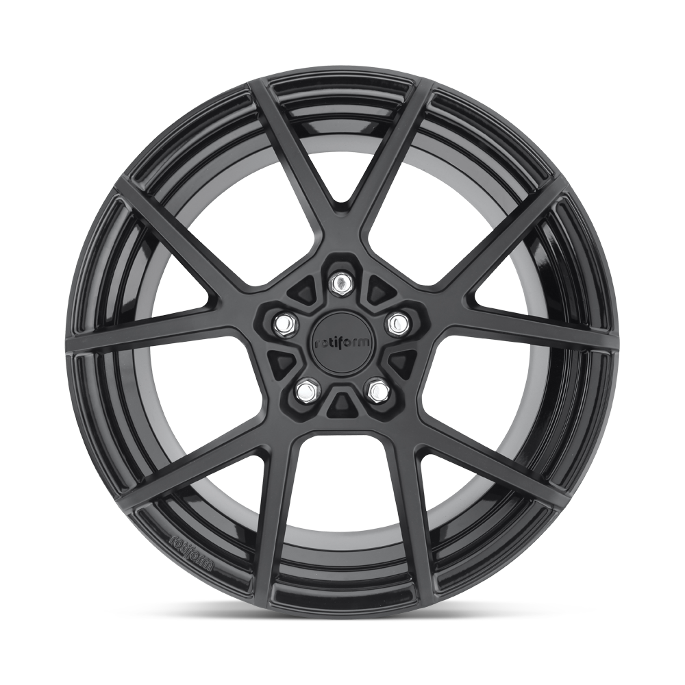 Set 4 Rotiform R139 KPS 20x8.5 5x112 Matte Black Wheels 20" 45mm Rims