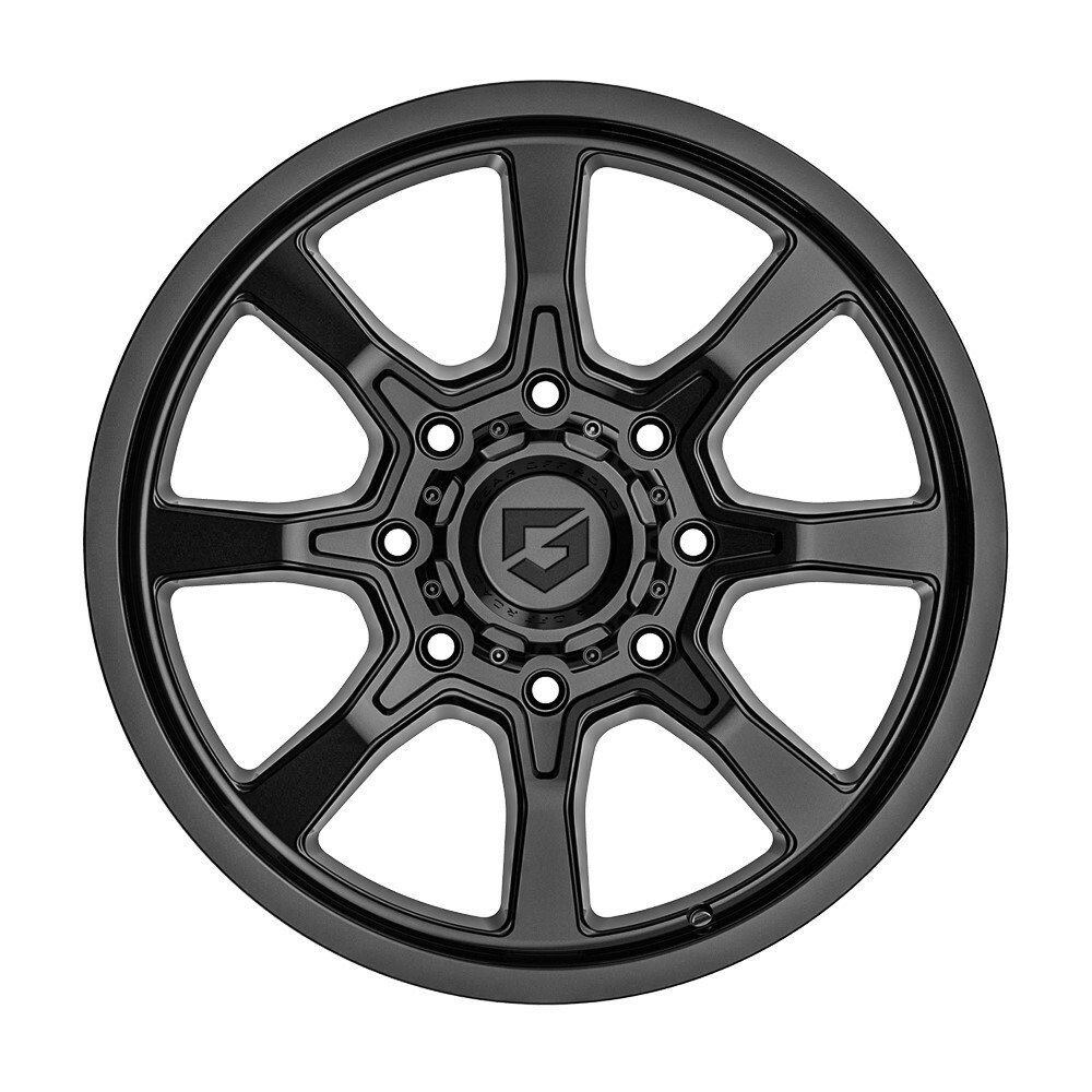 17" Gear Off Road Glock 772B Gloss Black 17x9 Wheel 5x4.5 5x5 +00mm For Jeep Rim