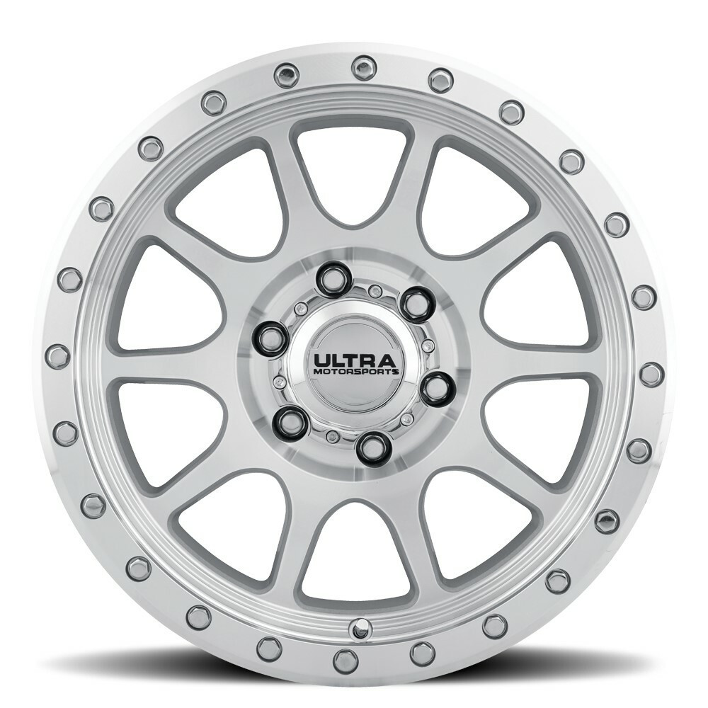Set 4 17" Ultra 115M The General Machined 17x9 Wheels 6x5.5 12mm Truck Suv Rims