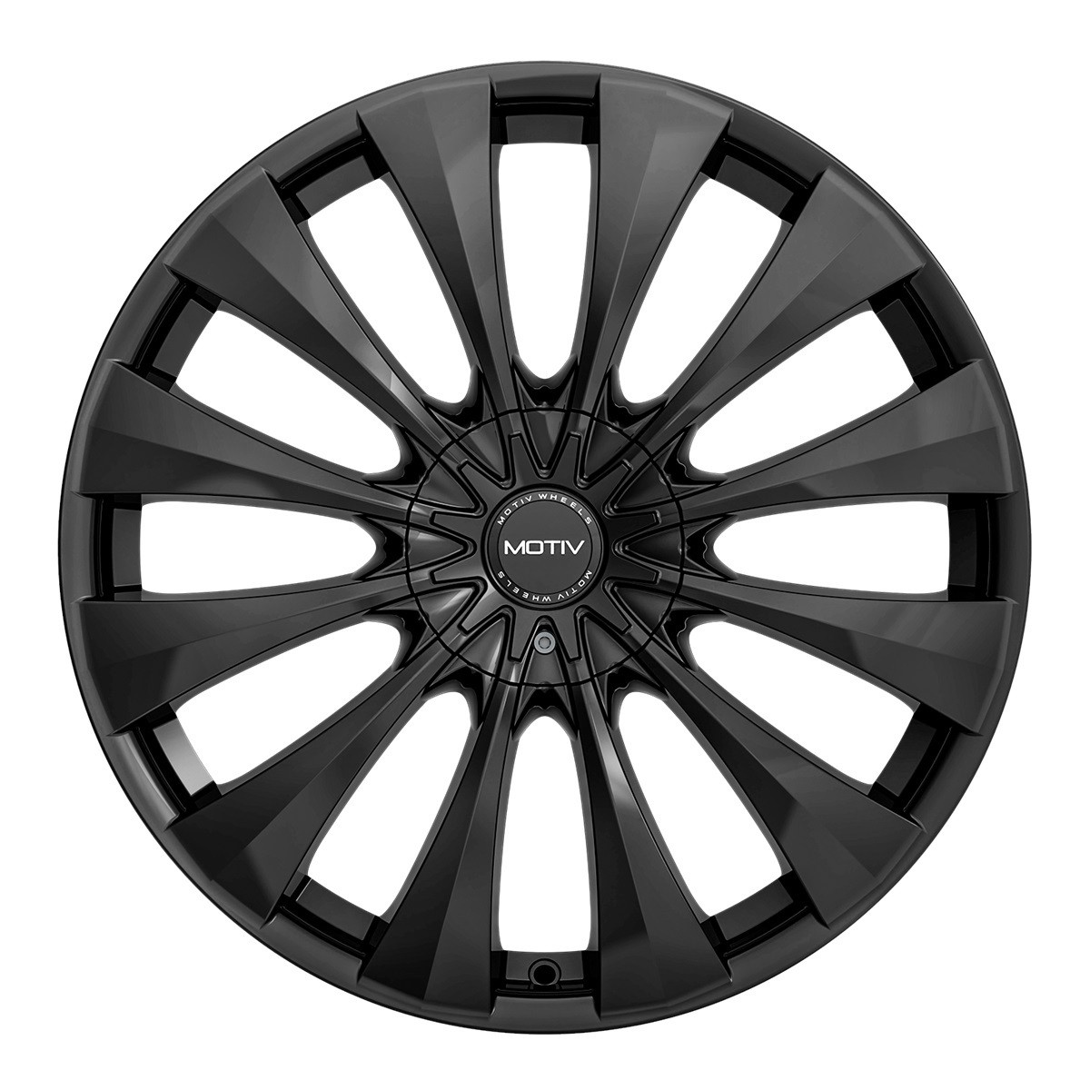 Set 4 16" Motiv 436B Margin Gloss Black 16x7.5 Wheels 5x100 5x4.5 Rim +38mm
