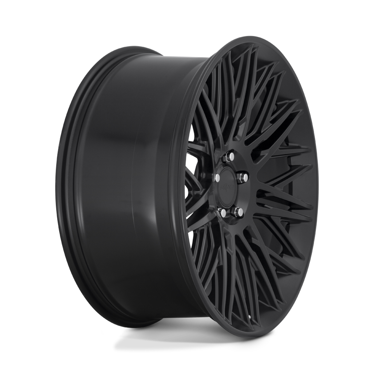 Set 4 Rotiform R164 Jdr 22x10 5x130 Matte Black Wheels 22" 25mm Rims