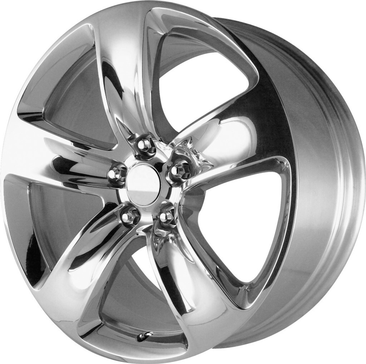 Performance Replicas PR154 20x10 5x5.0 Polished Wheel 20" 50mm Rim