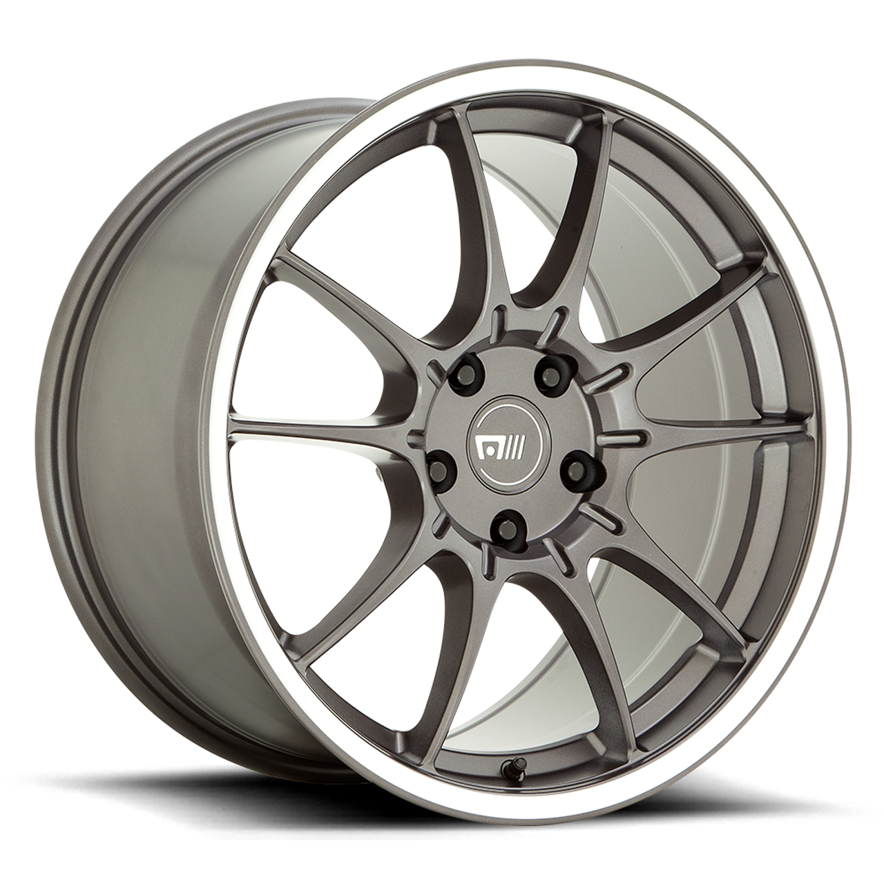 Set 4 Motegi MR152 SS5 17x8 4x4.25 Gunmetal With Machined Lip Wheels 17" 45mm