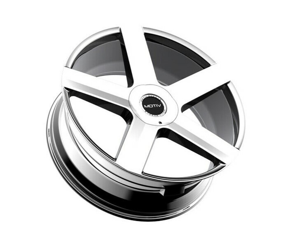 22" Motiv 439C Command 22x9 Chrome Wheel 6x135 6x5.50 +25mm Truck Suv Rim