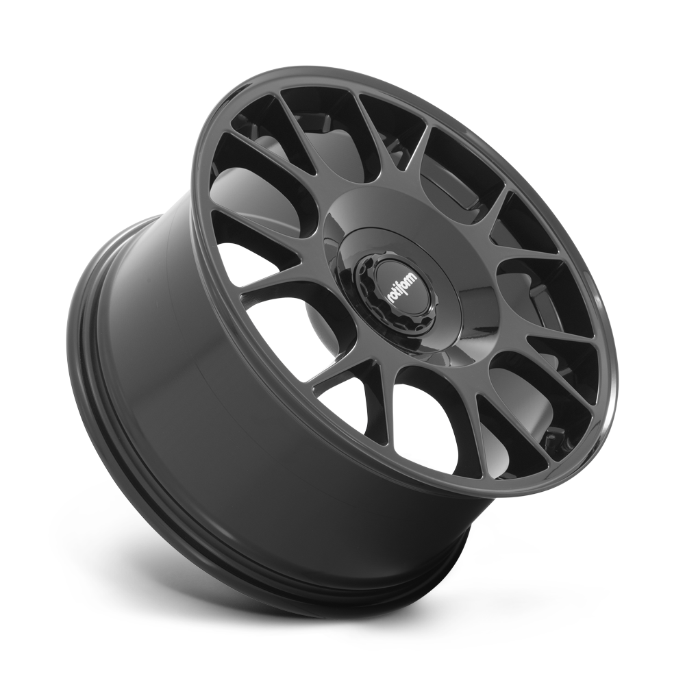 Set 4 Rotiform R187 Tuf-R 20x10.5 5x4.25 5x120 Gloss Black Wheels 20" 40mm