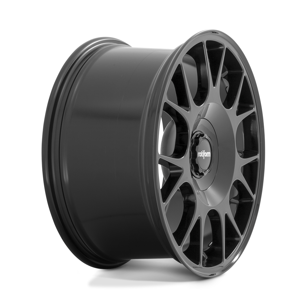 Set 4 Rotiform R187 Tuf-R 20x10.5 5x4.25 5x120 Gloss Black Wheels 20" 40mm