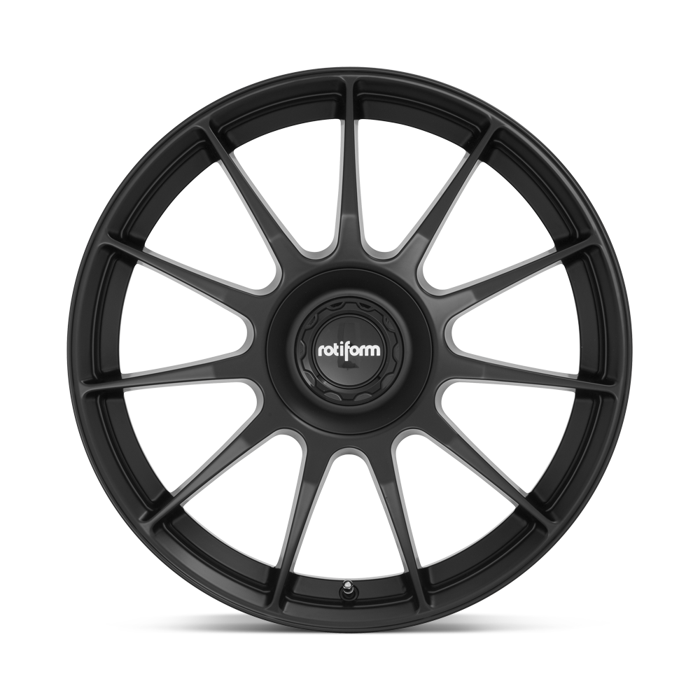 Set 4 Rotiform R168 DTM 19x8.5 5x112 5x120 Satin Black Wheels 19" 35mm Rims