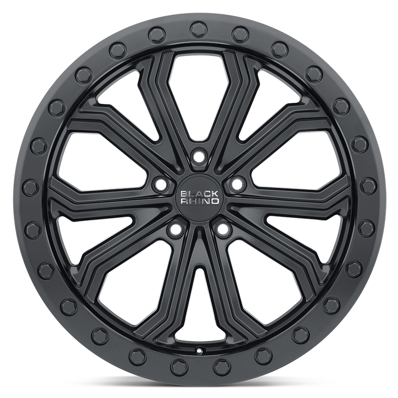 Black Rhino Trabuco 17x8 5x120 Matte Black Wheel 17" 25mm Rim