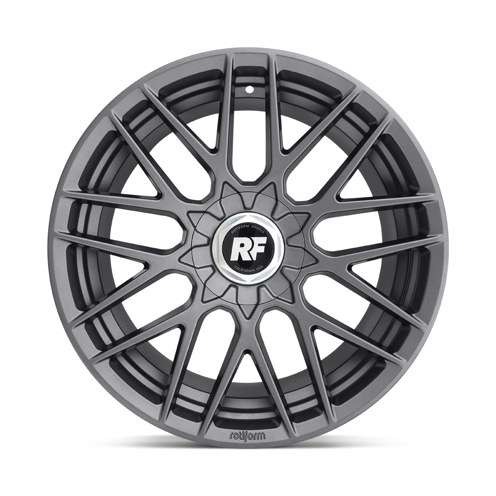 Set 4 Rotiform R141 Rse 18x8.5 5x112 5x4.5 Matte Anthracite Wheels 18" 45mm