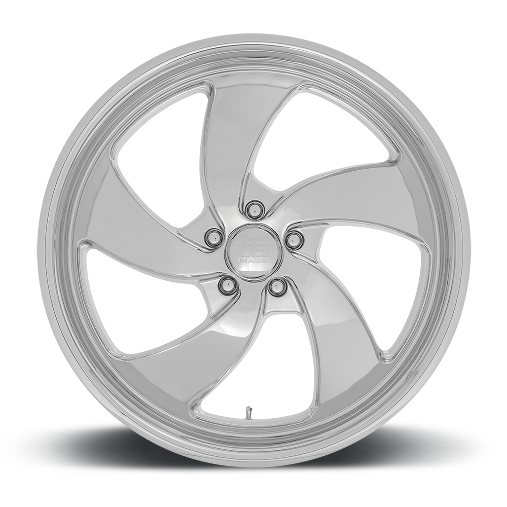 Set 4 US Mag U132 Desperado 22x10.5 5x4.75 Chrome Wheels 22" 1mm Rims