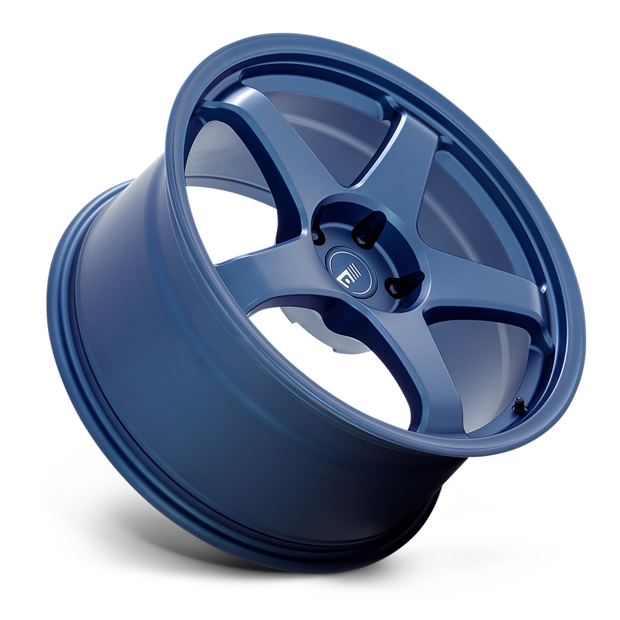 Set 4 18" Motegi MR151 CS5 18x9.5 5x4.5 40mm Wheels Satin Metallic Blue Rims