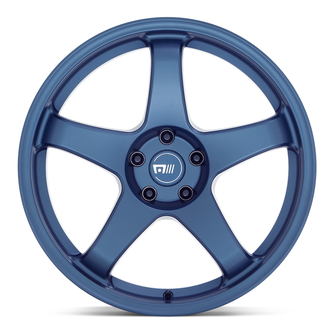 Set 4 18" Motegi MR151 CS5 18x9.5 5x4.5 40mm Wheels Satin Metallic Blue Rims
