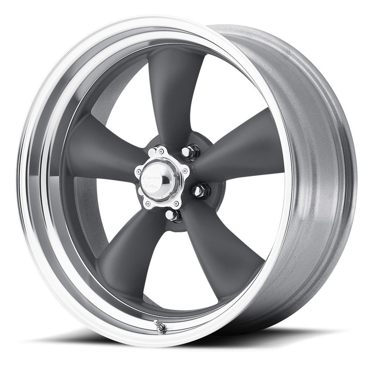 Set 4 American Racing VN215 Classic Torq Thrust II 22x9 5x4.5 Gray Rims 22" 15mm Set 4 American Racing VN215 Classic Torq Thrust II 22x9 5x4.5 Gray Rims 22" 15mm