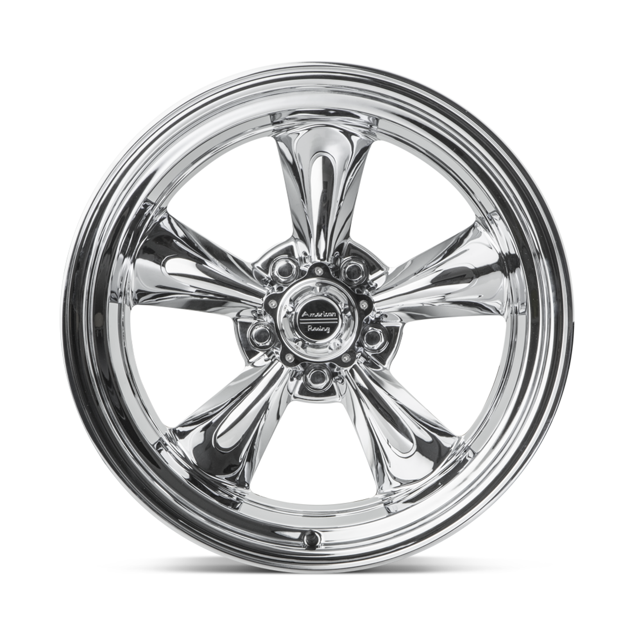 Set 4 American Racing VN615 Torq Thrust II 17x7 5x4.75 Chrome Wheels 17" 0mm