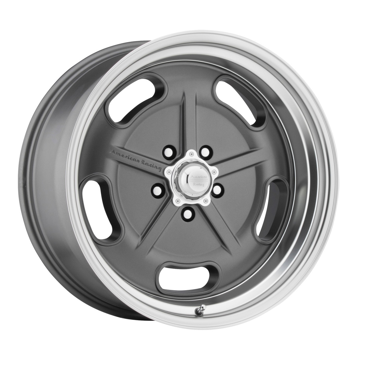 Set 4 American Racing Vintage VN511 Salt Flat 22x10.5 5x5 Mag Gray Wheels 22" 0mm