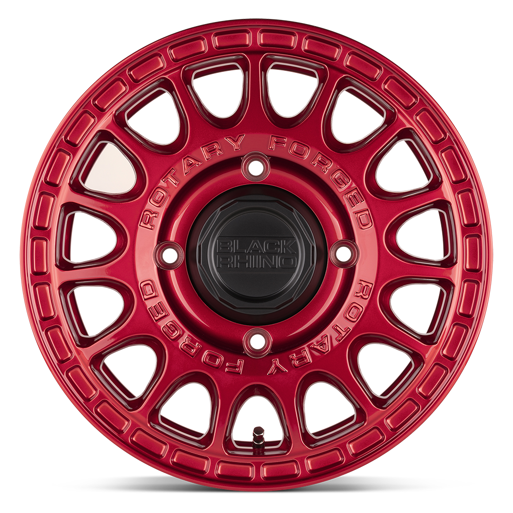 Black Rhino Powersports Sandstorm Utv 15x7 4x156 Candy Red Wheel 15" 36mm Rim