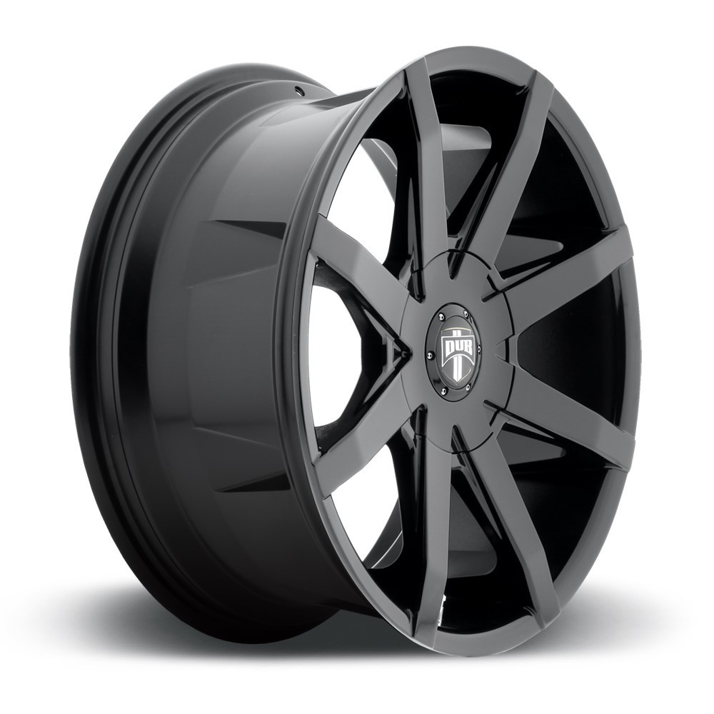 Set 4 DUB S110 Push 22x9.5 6x135 6x5.5 Gloss Black Wheels 22" 25mm Rims