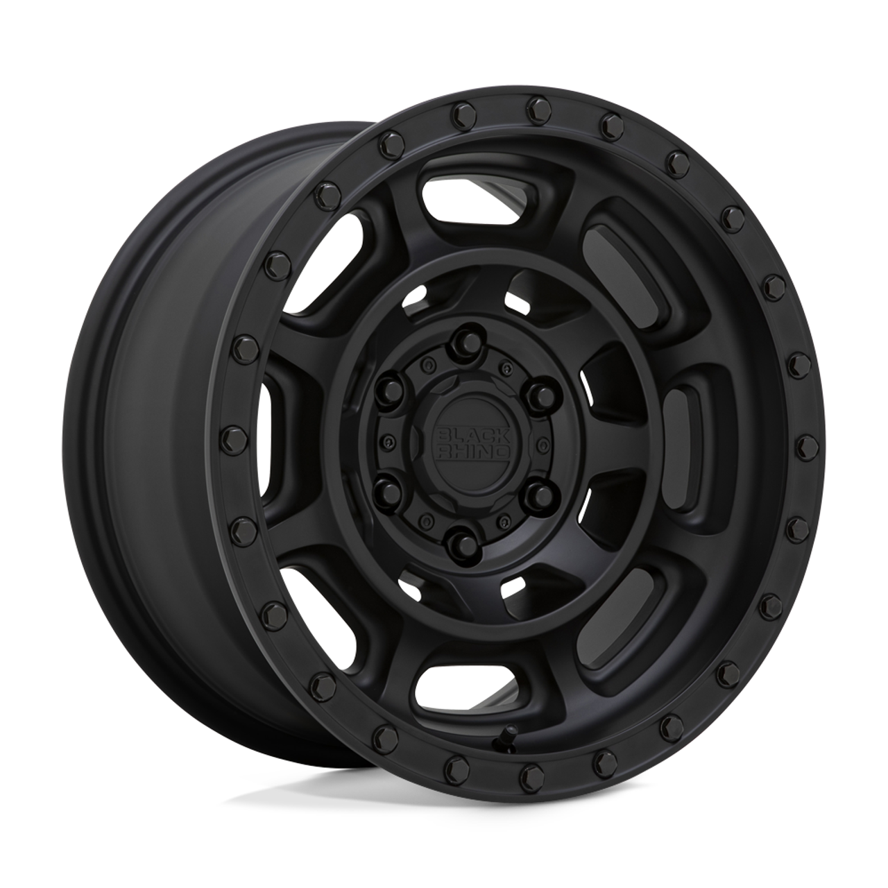 Black Rhino Convoy 17x8.5 5x5.0 Matte Black Wheel 17" -18mm Lifted For Jeep Rim