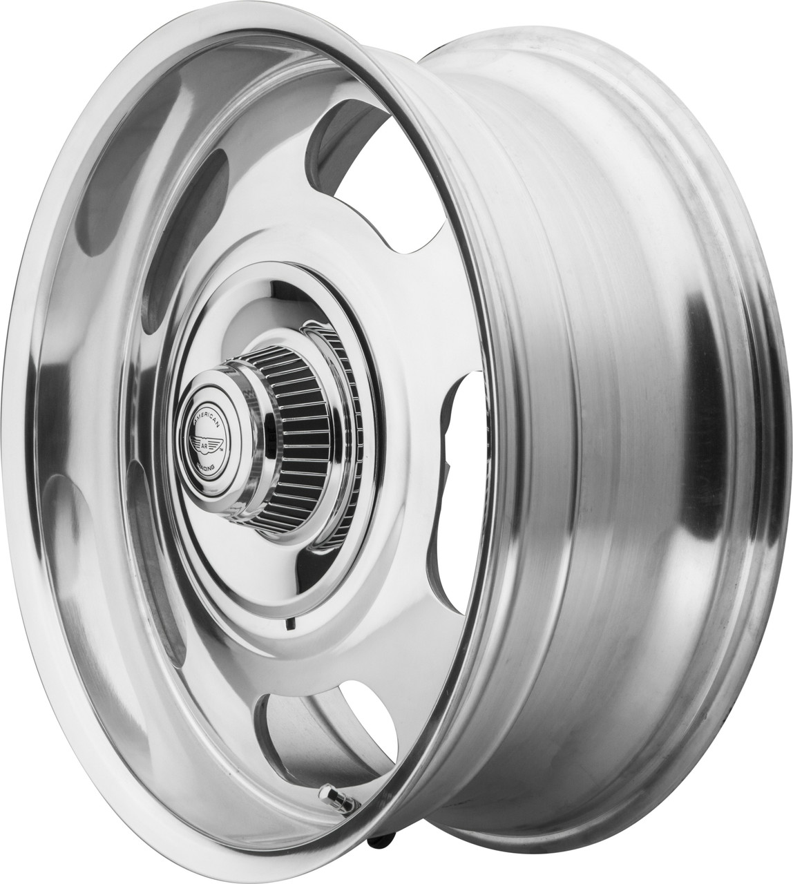 Set 4 17" American Racing Vintage VN506 17x9 5x4.75 5x5 Polished Wheels 0mm Rims