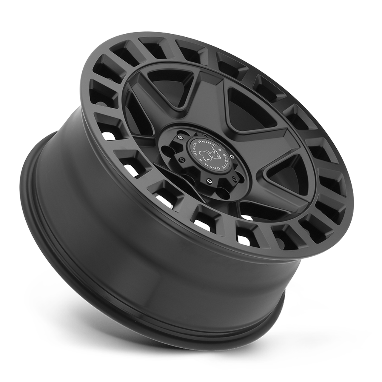 17" Black Rhino York 17x8 5x5 Matte Black Wheel 30mm For Jeep Wrangler Rim
