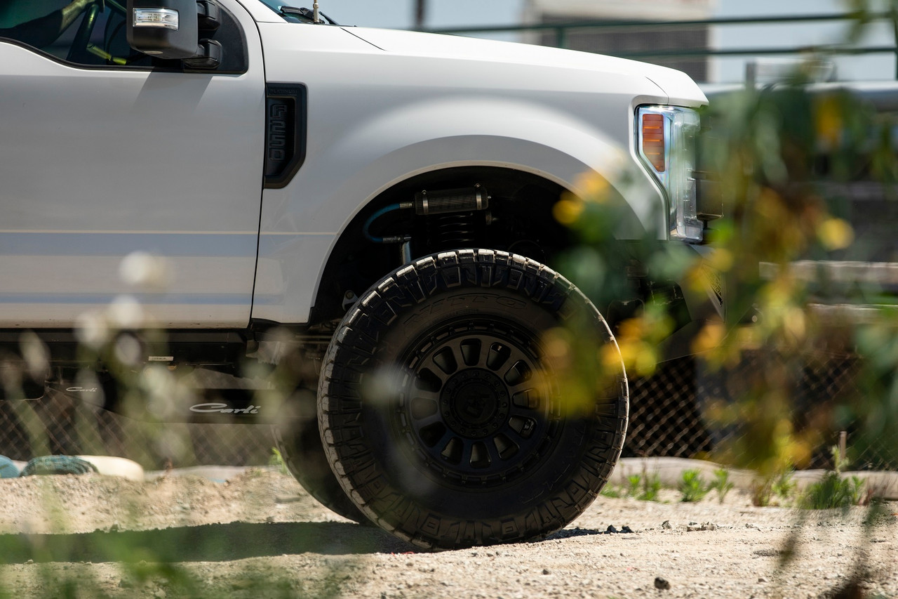 Set 4 XD XD856 Omega 17x9 6x4.5 6x5.5 Satin Black Wheels 17" 18mm Rims
