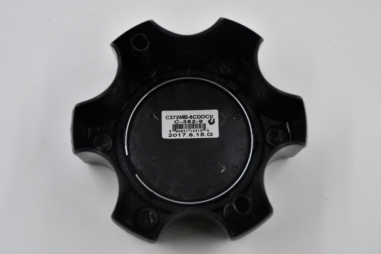 Vision 326 372 Matte Black Wheel Center Cap C372MB-6CDOCV 6x5.5 6x135 Lug