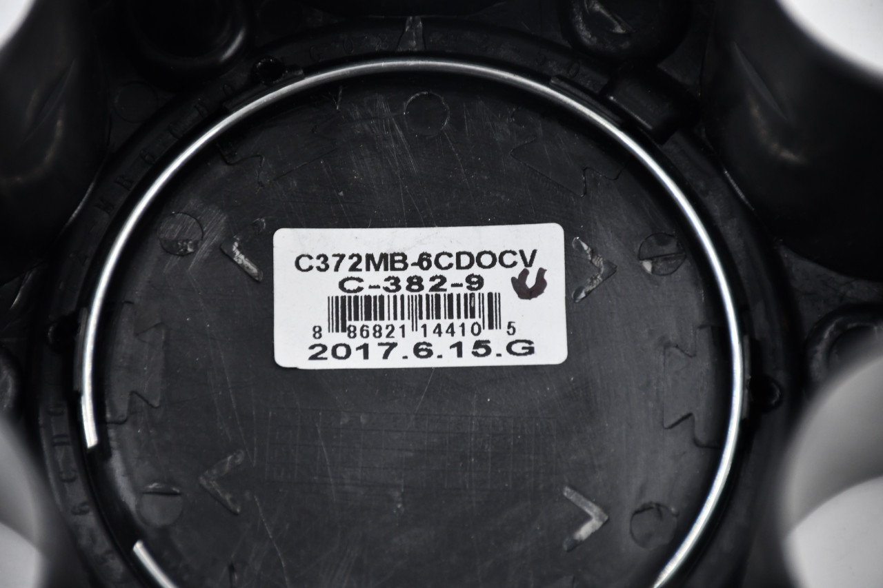 Vision 326 372 Matte Black Wheel Center Cap C372MB-6CDOCV 6x5.5 6x135 Lug