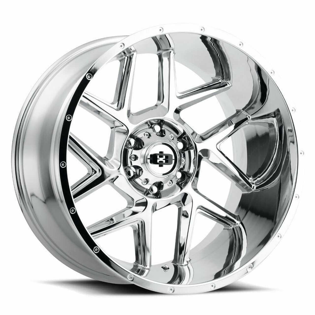 Set 4 20" Vision Off-Road 360 Sliver Chrome Wheels 20x9 6x5.5 Truck Rims 0mm Set 4 20" Vision Off-Road 360 Sliver Chrome Wheels 20x9 6x5.5 Truck Rims 0mm