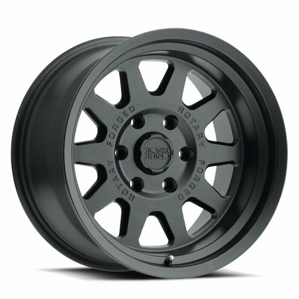 Black Rhino Stadium 16x8 5x5.5 Matte Black Wheel 16" -10mm Rim