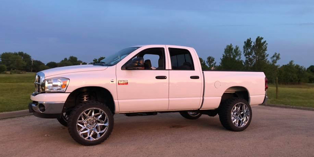 24" Vision Off-Road 361 Spyder Chrome Wheel 24x12 8x6.5 Lifted Truck Rim -51mm