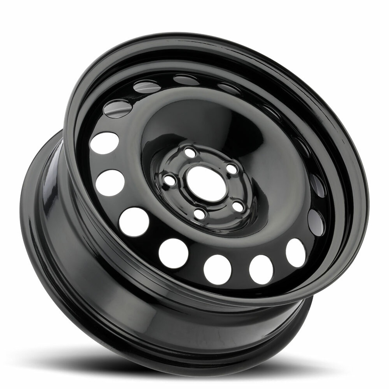 Set 4 17" Vision HD SW60 Black Wheels 17x6.5 5x5 (5x127) Rims 40mm