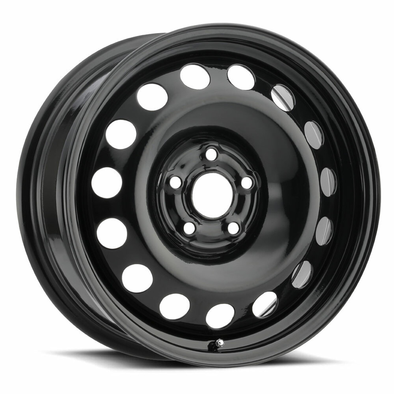 Set 4 17" Vision HD SW60 Black Wheels 17x6.5 5x5 (5x127) Rims 40mm