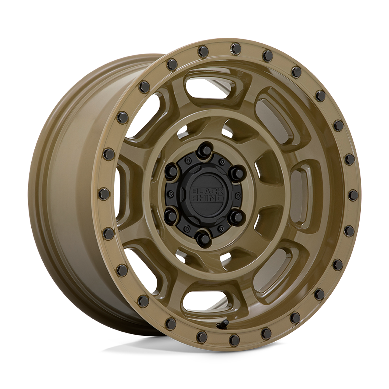 Black Rhino Convoy 17x8.5 5x5.0 Gator Green Wheel 17" -18mm Lifted For Jeep Rim