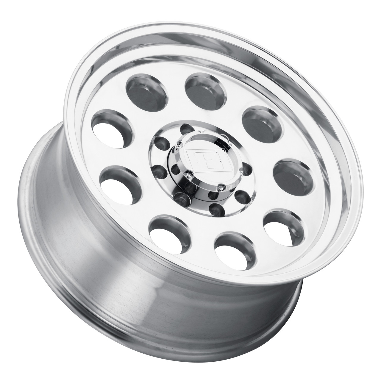 Level 8 Hauler 15x8 5x5.0 Polished Wheel 15" -30mm Rim