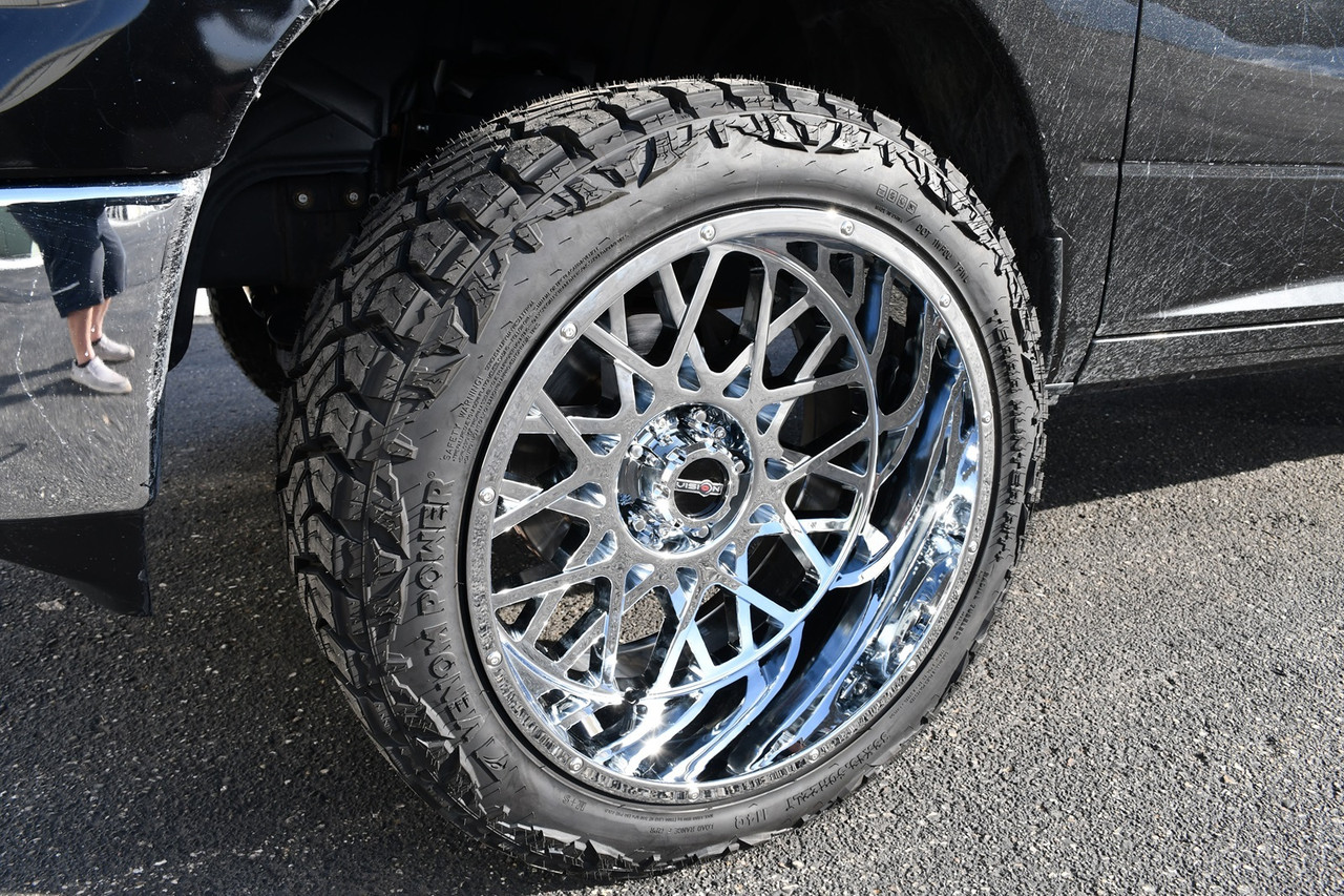 22" Vision Off-Road 412 Rocker Chrome Wheel 22x12 8x180 For Chevy GMC Rim -51mm